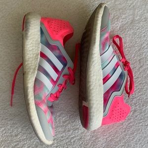 Adidas festival Pink/Blue Boost/Cloud Comfort - W8
